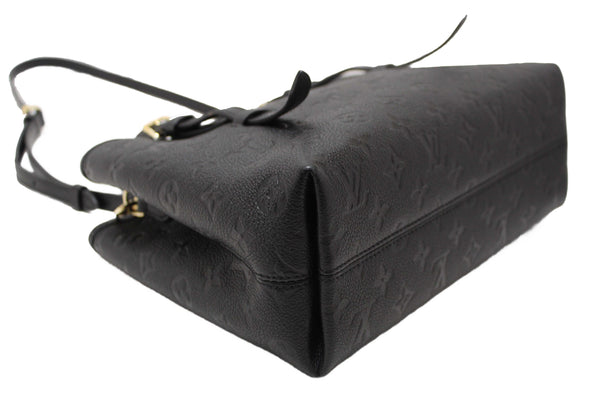 Louis Vuitton Black Monogram Empreinte Babylone Tote PM Bag