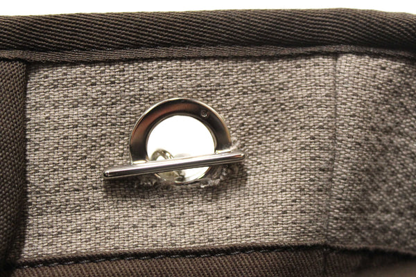 Chanel Grey Mixed Fibers Small Deauville Shopper Tote Bag