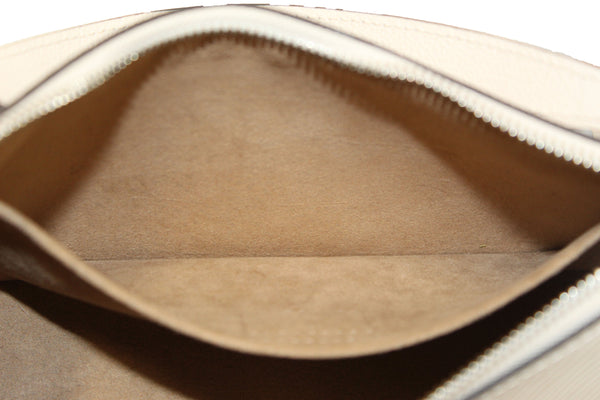 Louis Vuitton White Epi Leather Marelle Shoulder/Messenger Bag