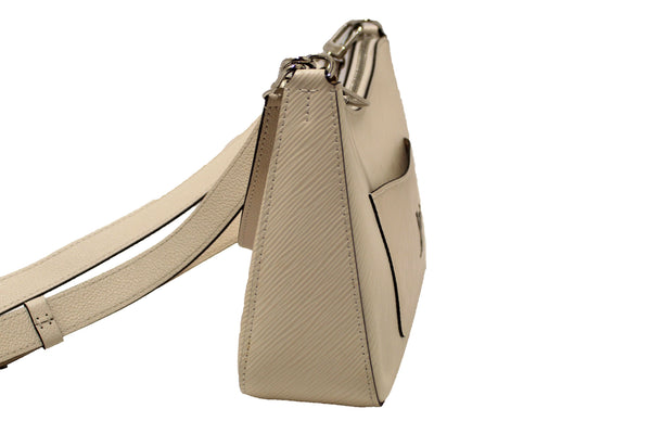 Louis Vuitton White Epi Leather Marelle Shoulder/Messeng | Italystation.com - Shop Now at italystation.com