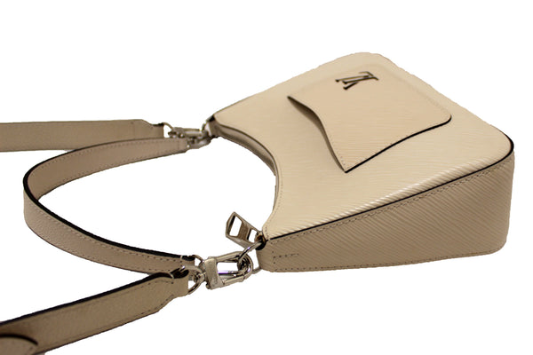 Louis Vuitton White Epi Leather Marelle Shoulder/Messeng | Italystation.com - Shop Now at italystation.com