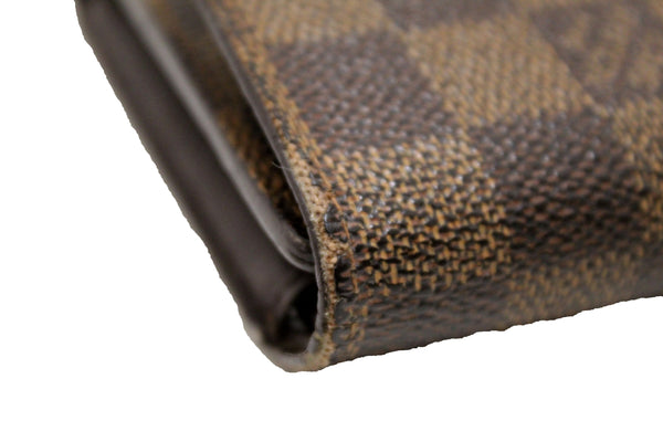 Louis Vuitton Damier Ebene Canvas PTI Long Wallet