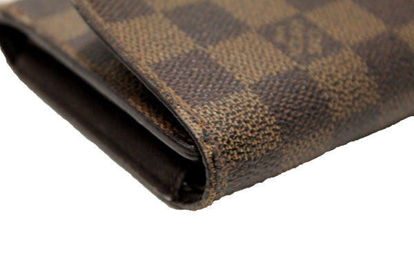 Louis Vuitton Damier Ebene Canvas PTI Long Wallet