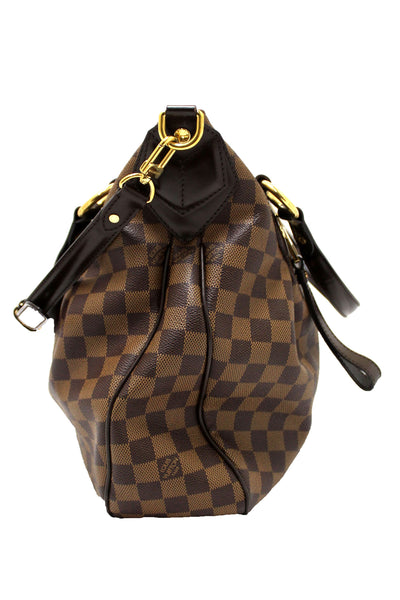 Louis Vuitton Damier Ebene Evora MM Tote Bag