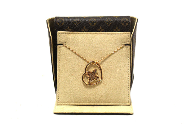 Louis Vuitton 18K Rosegold Pendantif Cool Necklace