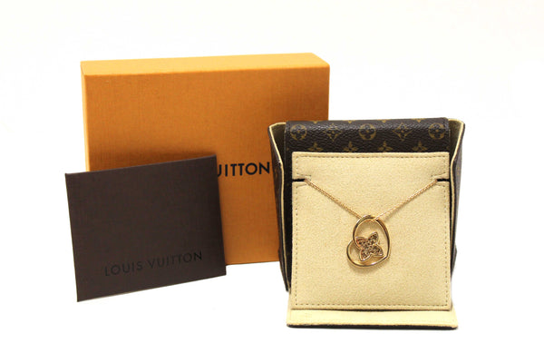 Louis Vuitton 18K Rosegold Pendantif Cool Necklace
