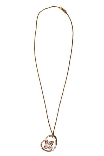 Louis Vuitton 18K Rosegold Pendantif Cool Necklace
