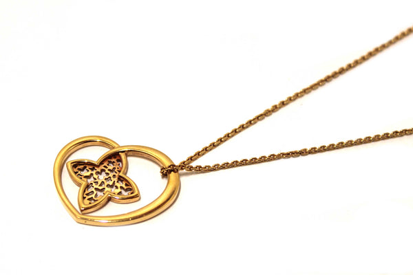 Louis Vuitton 18K Rosegold Pendantif Cool Necklace