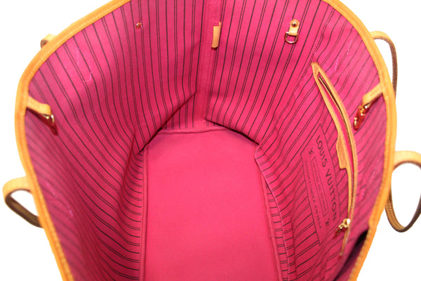 Louis Vuitton Classic Monogram Neverfull GM Tote Shoulder Bag