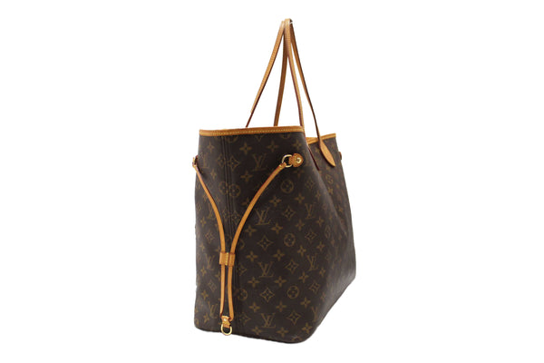 Louis Vuitton Classic Monogram Neverfull GM Tote Shoulder Bag
