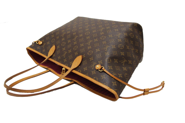 Louis Vuitton Classic Monogram Neverfull GM Tote Shoulder Bag