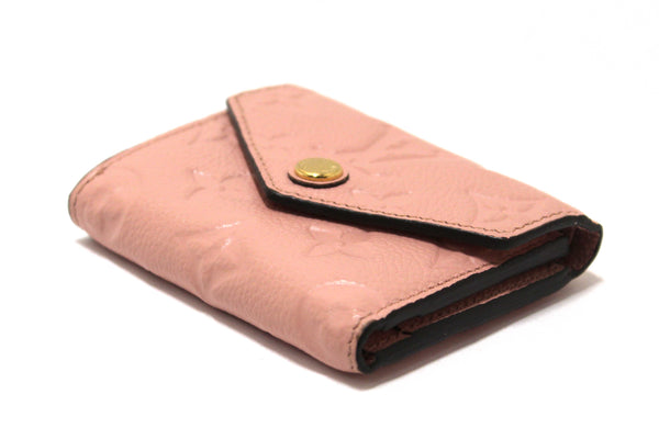 Louis Vuitton Pink Monogram Empreinte Leather Zoé Wallet