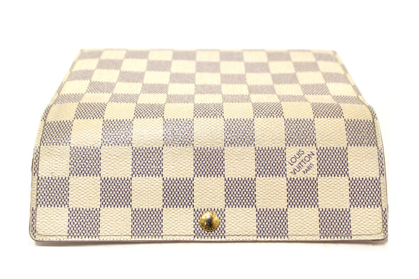 Louis Vuitton Damier Azur Canvas Sarah Long Wallet