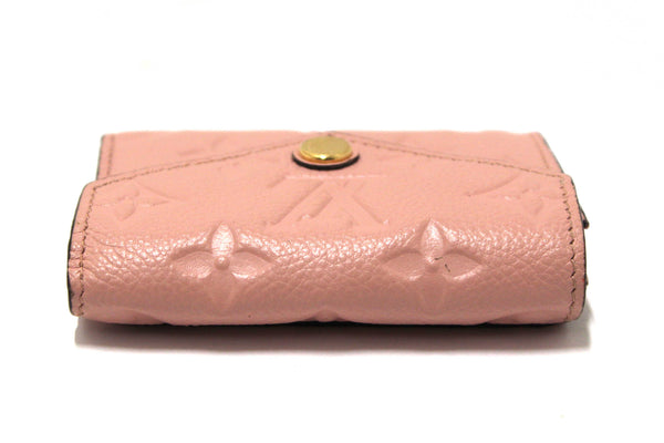 Louis Vuitton Pink Monogram Empreinte Leather Zoé Wallet