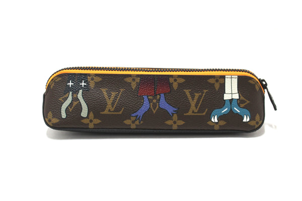 Louis Vuitton Limited Edition Monogram Friends Elizabeth Pencil Pouch