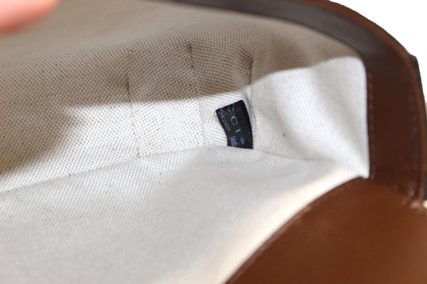 GUCCI New Gucci Brown Classic Supreme Canvas Horsebit Mini 1955 Should | Italystation.com - Shop Now at italystation.com