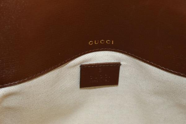 GUCCI New Gucci Brown Classic Supreme Canvas Horsebit Mini 1955 Should | Italystation.com - Shop Now at italystation.com