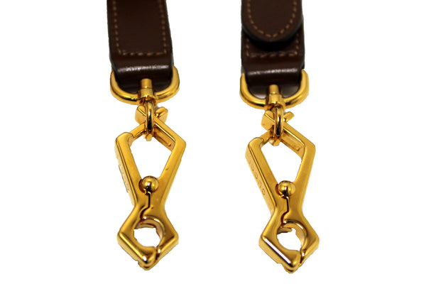 GUCCI New Gucci Brown Classic Supreme Canvas Horsebit Mini 1955 Should | Italystation.com - Shop Now at italystation.com
