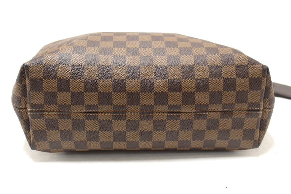 Louis Vuitton Damier Ebene Canvas Graceful PM Tote Shoulder Bag