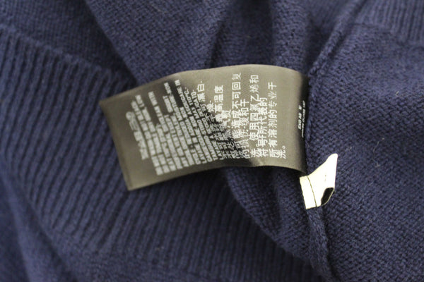 NEW Gucci Navy Cashmere Cardigan Size M