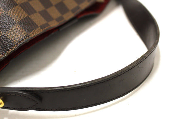Louis Vuitton Damier Ebene Canvas Graceful PM Tote Shoulder Bag