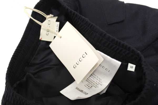 Kid's Gucci Navy Wool Pants Size 10