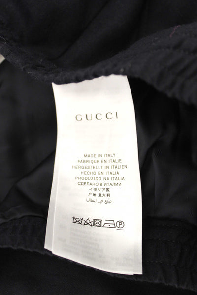 Kid's Gucci Navy Wool Pants Size 10