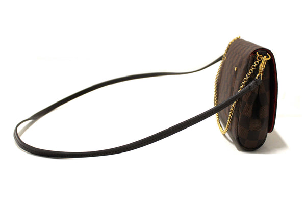 Louis Vuitton Damier Ebene Favorite MM Crossbody Messenger Bag