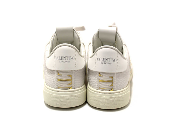 New Valentino Garavani White Leather VL7N Sneakers Shoes Size 37