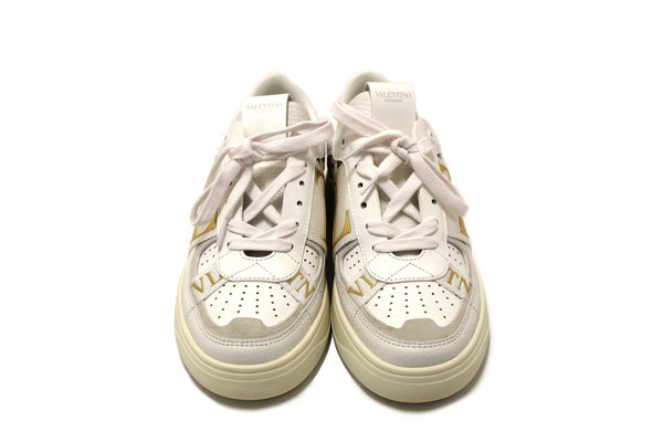 New Valentino Garavani White Leather VL7N Sneakers Shoes Size 37