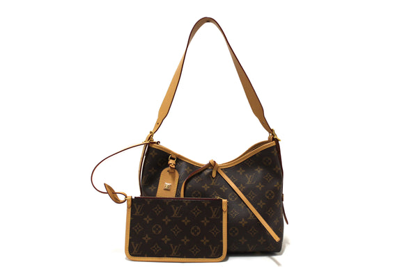 Louis Vuitton Classic Monogram CarryAll PM Hobo Shoulder Tote