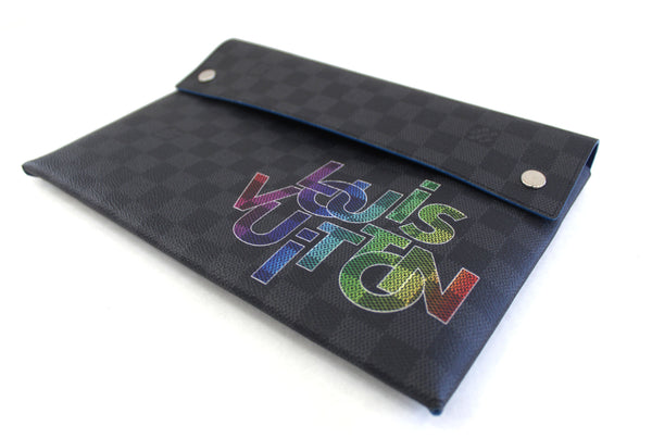 Louis Vuitton Damier Graphite Canvas Alpha GM Pochette
