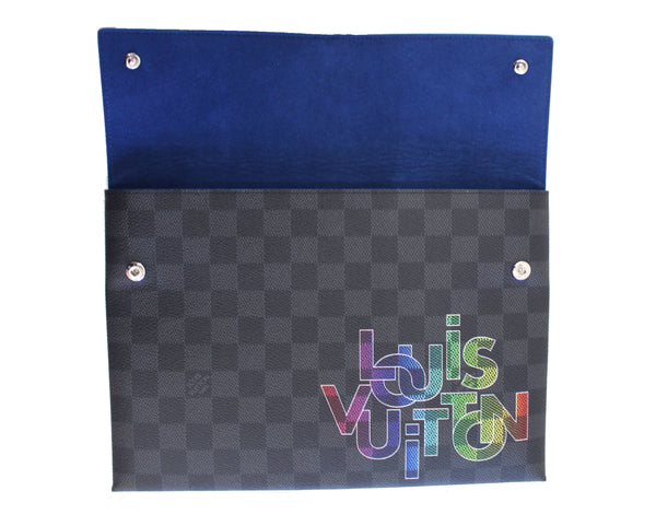Louis Vuitton Damier Graphite Canvas Alpha GM Pochette