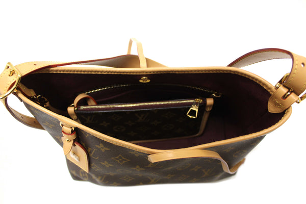 Louis Vuitton Classic Monogram CarryAll PM Hobo Shoulder Tote