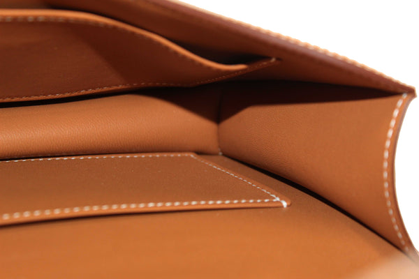 NEW Hermes Gold Epsom Constance Elan Bag Brand