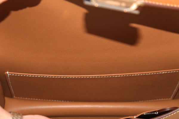 NEW Hermes Gold Epsom Constance Elan Bag Brand