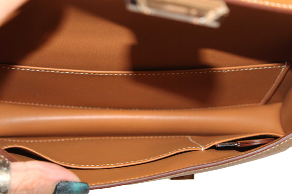 NEW Hermes Gold Epsom Constance Elan Bag Brand
