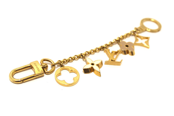 louis vuitton fleur de monogram bag charm chain | Shop Now at Italystation.com