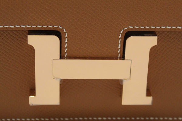 NEW Hermes Gold Epsom Constance Elan Bag Brand