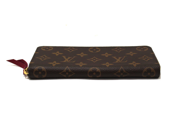 Louis Vuitton Classic Monogram Fuchsia Clemence Wallet