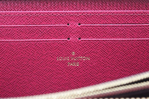Louis Vuitton Classic Monogram Fuchsia Clemence Wallet