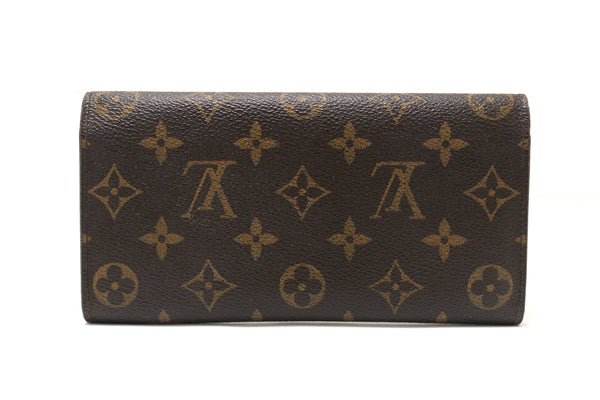 Louis Vuitton Classic Monogram Emilie Wallet Pink