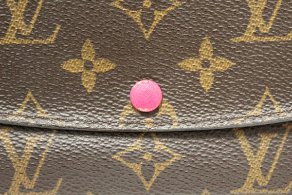 Louis Vuitton Classic Monogram Emilie Wallet Pink