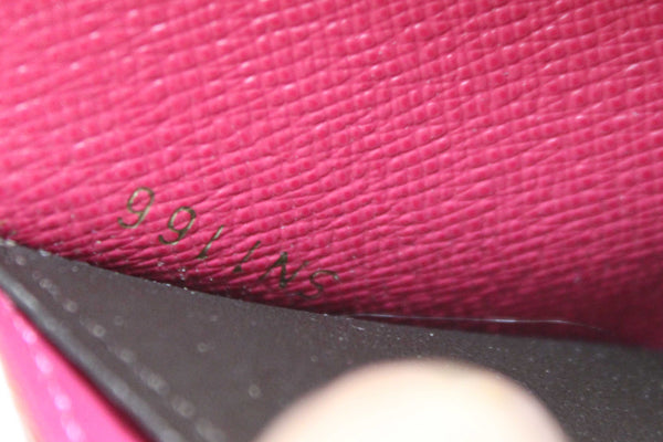 Louis Vuitton Classic Monogram Emilie Wallet Pink