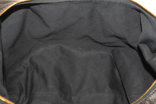 Christian Dior Black Crinkled Calfskin Large Grand Tour Multipocket Hobo Bag