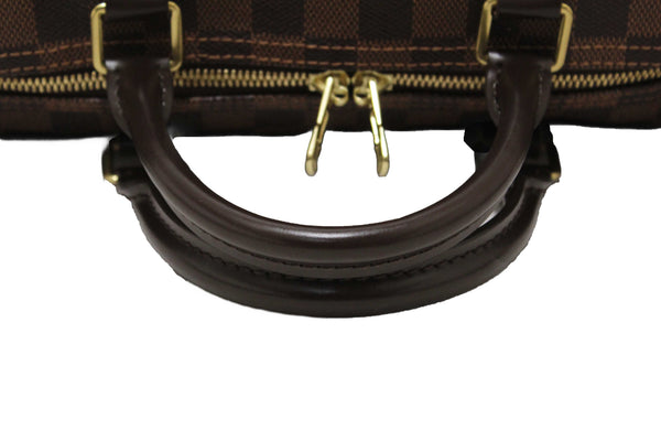 Louis Vuitton Damier Ebene Speedy 35 Bandouliere Bag