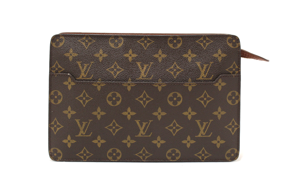 Louis Vuitton Classic Monogram Pochette Homme Clutch