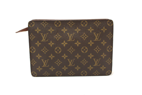 Louis Vuitton Classic Monogram Pochette Homme Clutch