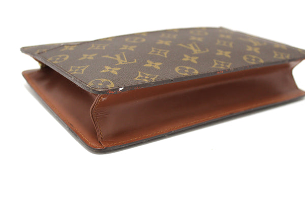 Louis Vuitton Classic Monogram Pochette Homme Clutch