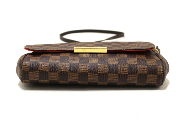 Louis Vuitton Damier Ebene Favorite MM Crossbody Messenger Bag